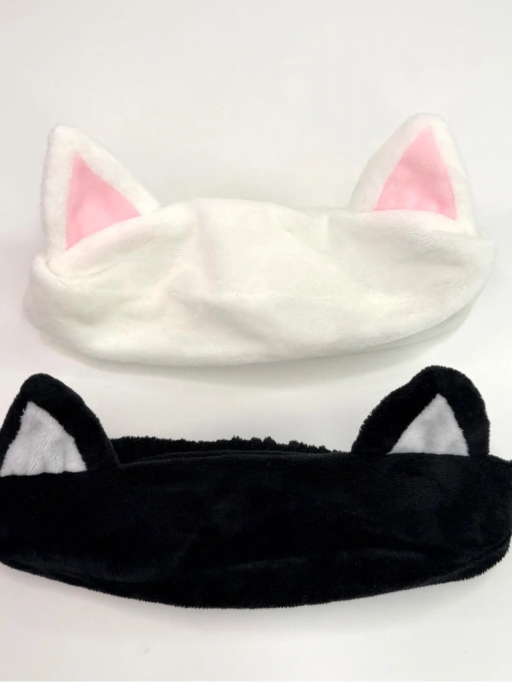 I Dew Care Black White Cat Ear Skincare Makeup Headbands